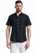 Syracuse Easy-Care Short Sleeve Shirt in Black