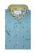 Cordoba Easy-Care Short Sleeve Shirt in Butterfly Blue featuring a Parrot Print