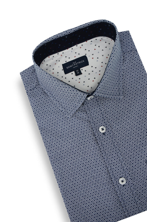 Ayr Shirt in Navy