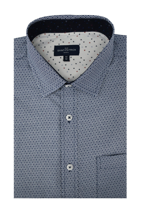 Ayr Shirt in Navy