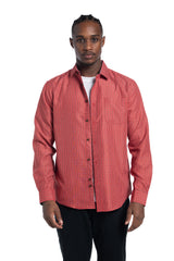 Chemise Lublin rouge cramoisi