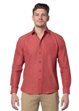 Chemise Lublin rouge cramoisi