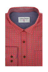 Chemise Lublin rouge cramoisi