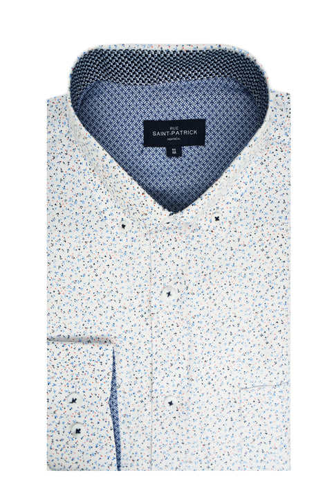 Brussels Wrinkle Free Shirt in White