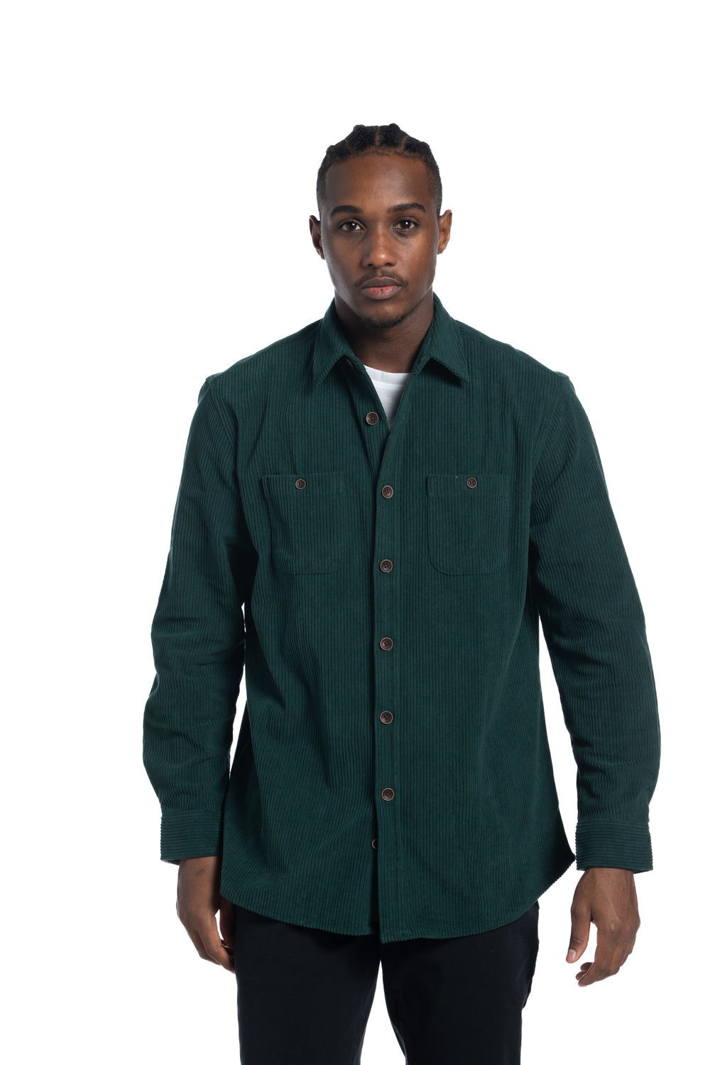 Chemise en velours côtelé Vancouver en Pine Grove