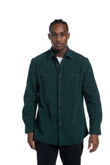 Chemise en velours côtelé Vancouver en Pine Grove