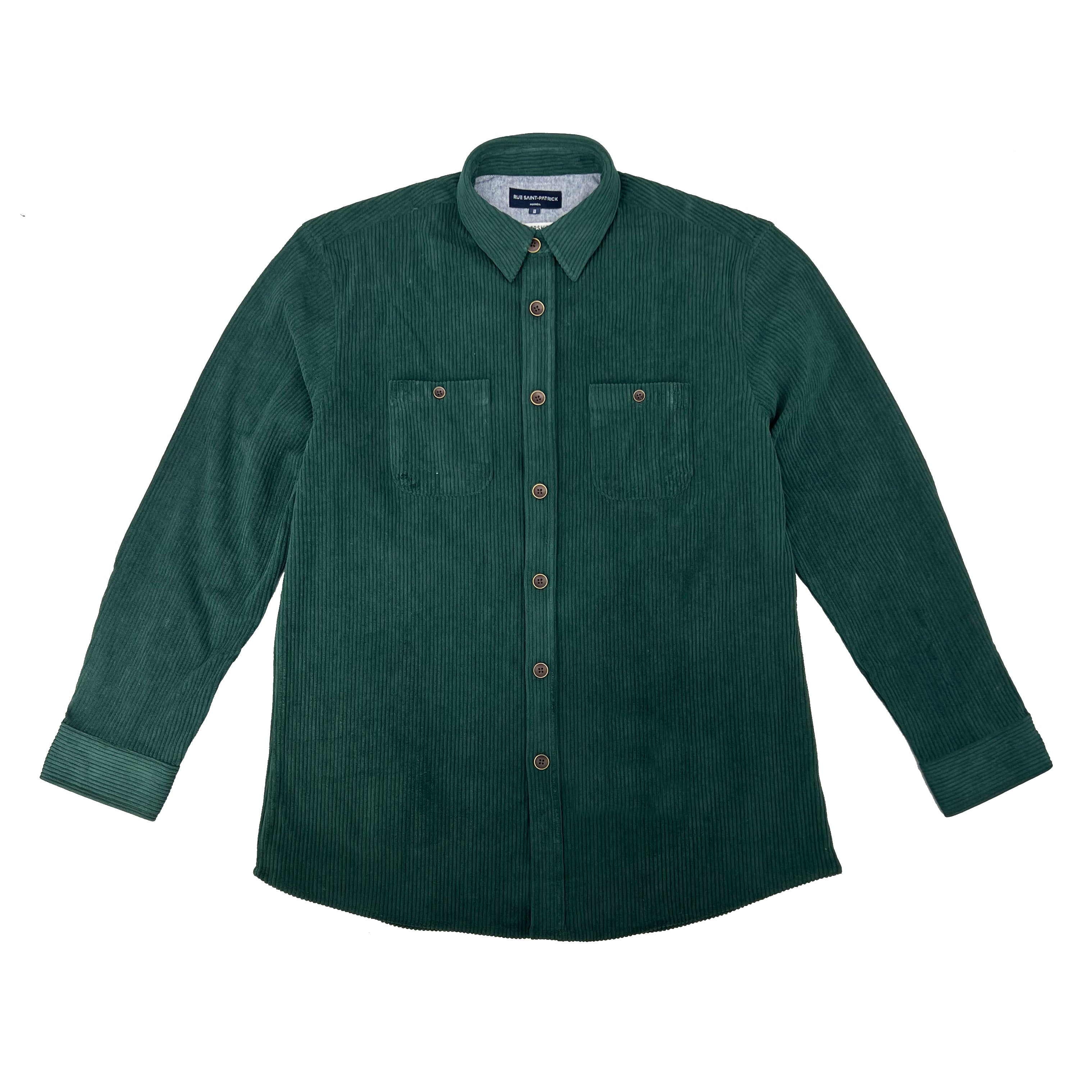 Chemise en velours côtelé Vancouver en Pine Grove