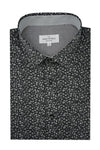 Chemise en popeline Aachen en anthracite