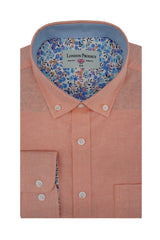 Fulton Easy-Care Shirt in Peach