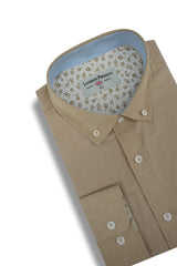 Chemise facile d'entretien Lakewood en beige