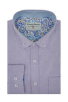 Chemise Aurora facile d'entretien en lilas