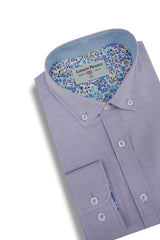 Chemise Aurora facile d'entretien en lilas