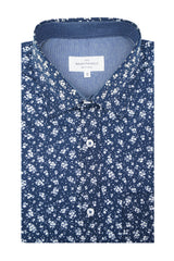 Chemise en popeline Bayreuth bleu Saint-Patrick