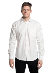 Chemise Oxford extensible Antrim en blanc