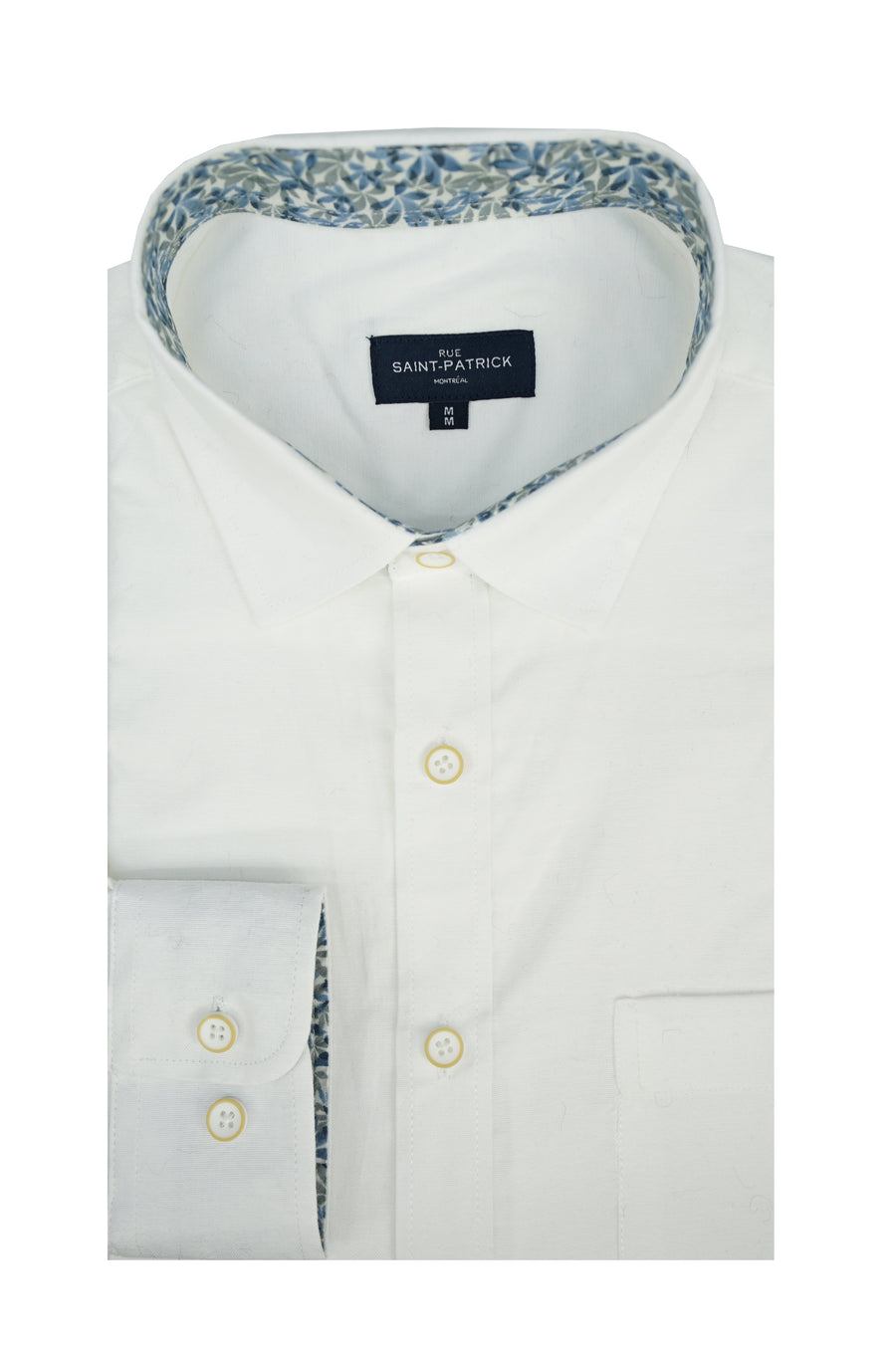 Chemise Oxford extensible Antrim en blanc