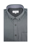 Chemise Oxford extensible Carlow en gris granit