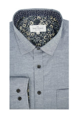Chemise Oxford extensible Winchester en bleu ardoise