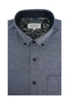 Chemise Oxford extensible Winchester en bleu ardoise