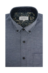 Chemise Oxford extensible Winchester en bleu ardoise