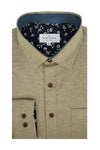 Wicklow Stretch Oxford Shirt in Hazelwood