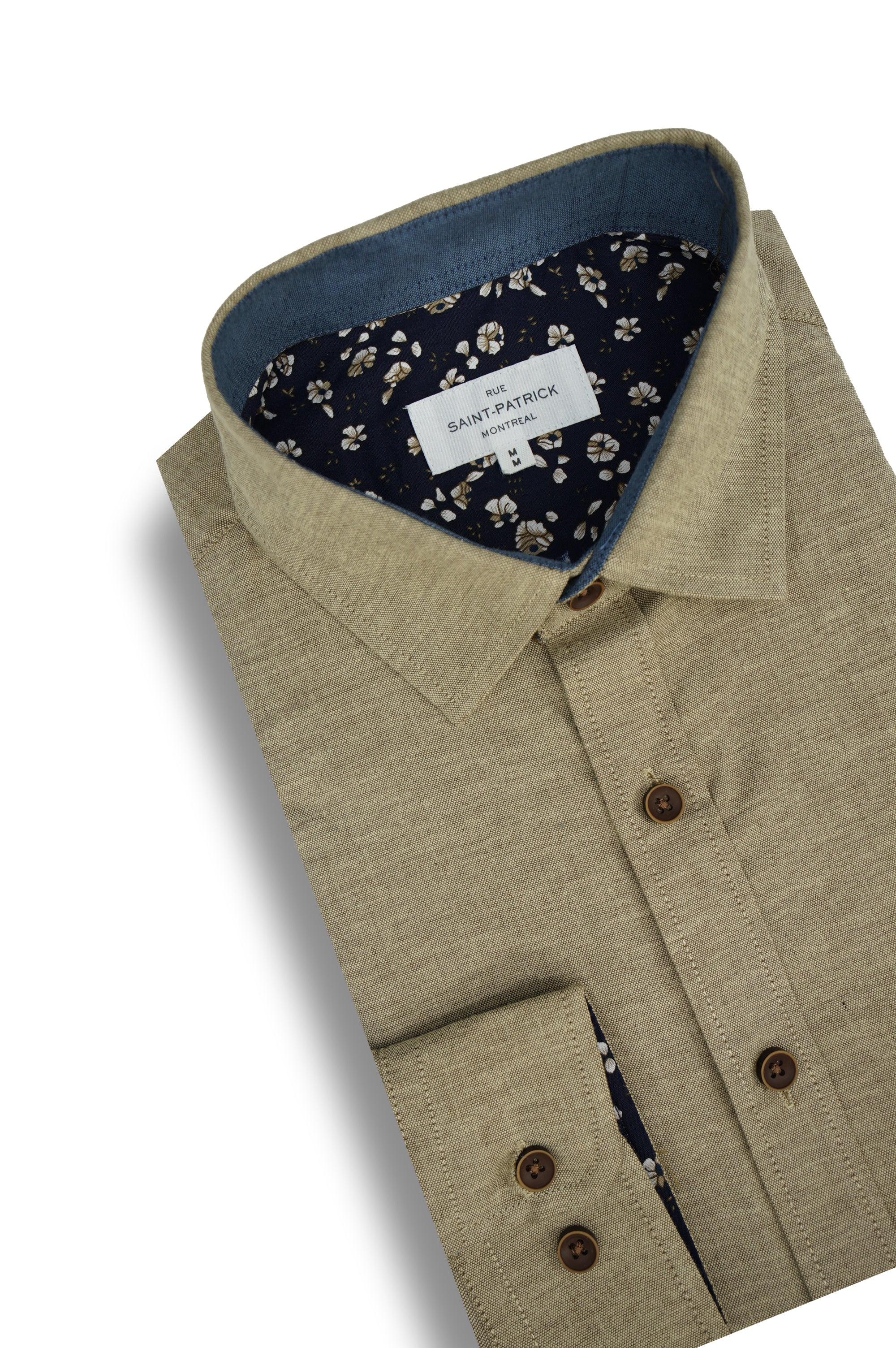 Wicklow Stretch Oxford Shirt in Hazelwood