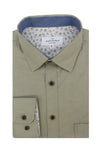Kensington Stretch Oxford Shirt in Sandcastle