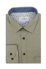Kensington Stretch Oxford Shirt in Sandcastle
