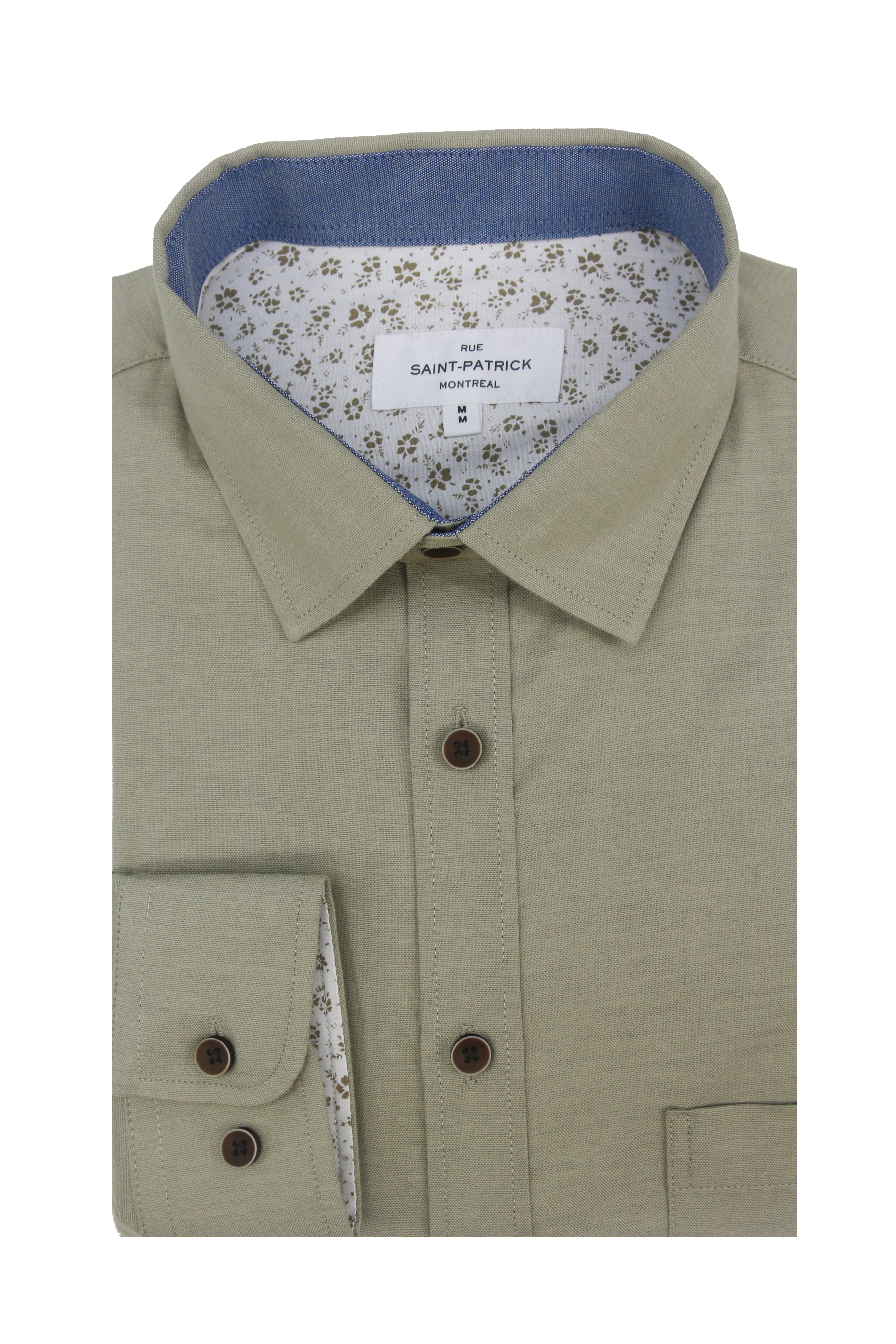 Kensington Stretch Oxford Shirt in Sandcastle