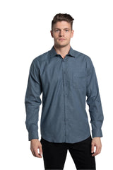 Chemise Oxford extensible Athenry en bleu égéen