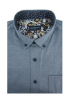 Chemise Oxford extensible Athenry en bleu égéen