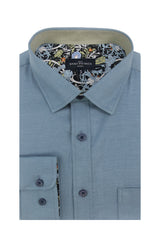 Chemise Oxford extensible Antrim couleur Bluestone