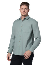 Chemise Oxford extensible Guildford en Aqua Scutum