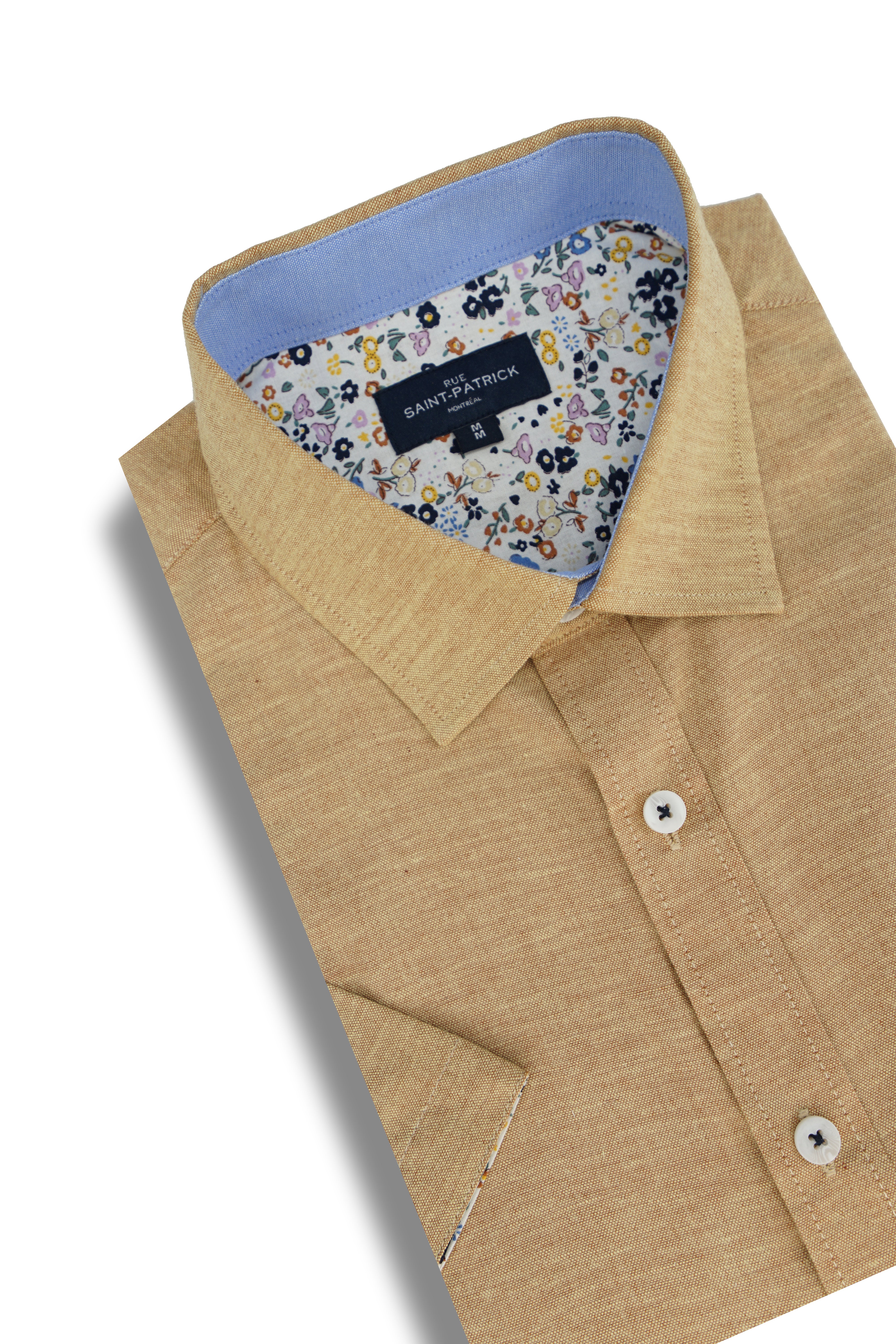 Chemise à manches courtes extensible Cupertino facile d'entretien en grès