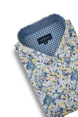 Kilkeel Short Sleeve Shirt in Cornflower Blue
