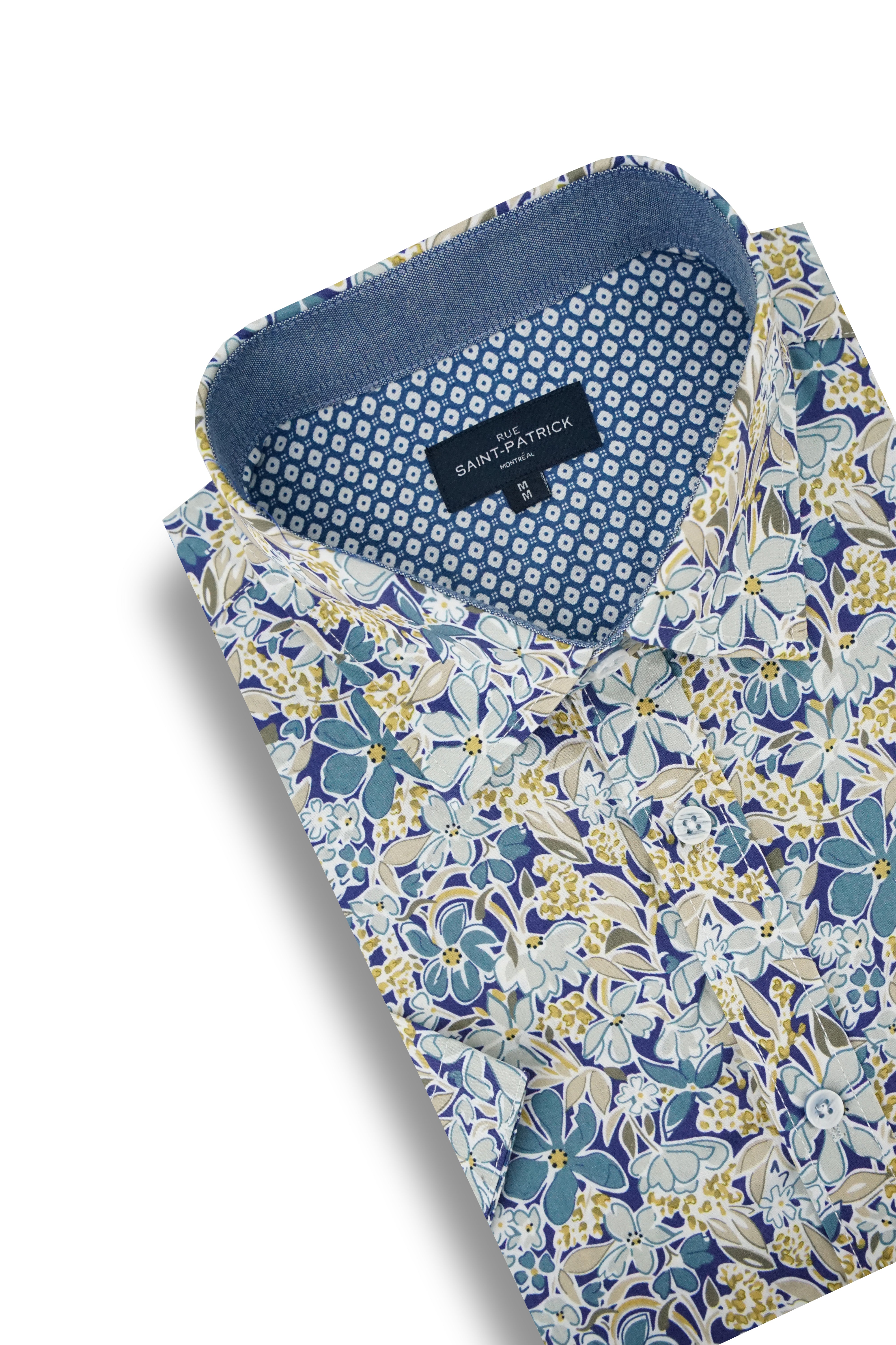 Kilkeel Short Sleeve Shirt in Cornflower Blue