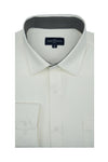 Chemise en maille piquée Braxton en blanc