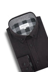 Stornoway Melange Super Soft Flannel Shirt - Aubergine
