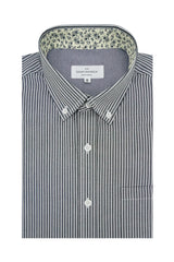 Chemise Monaghan en popeline rayée