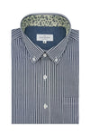 Chemise Monaghan en popeline rayée