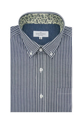 Chemise Monaghan en popeline rayée