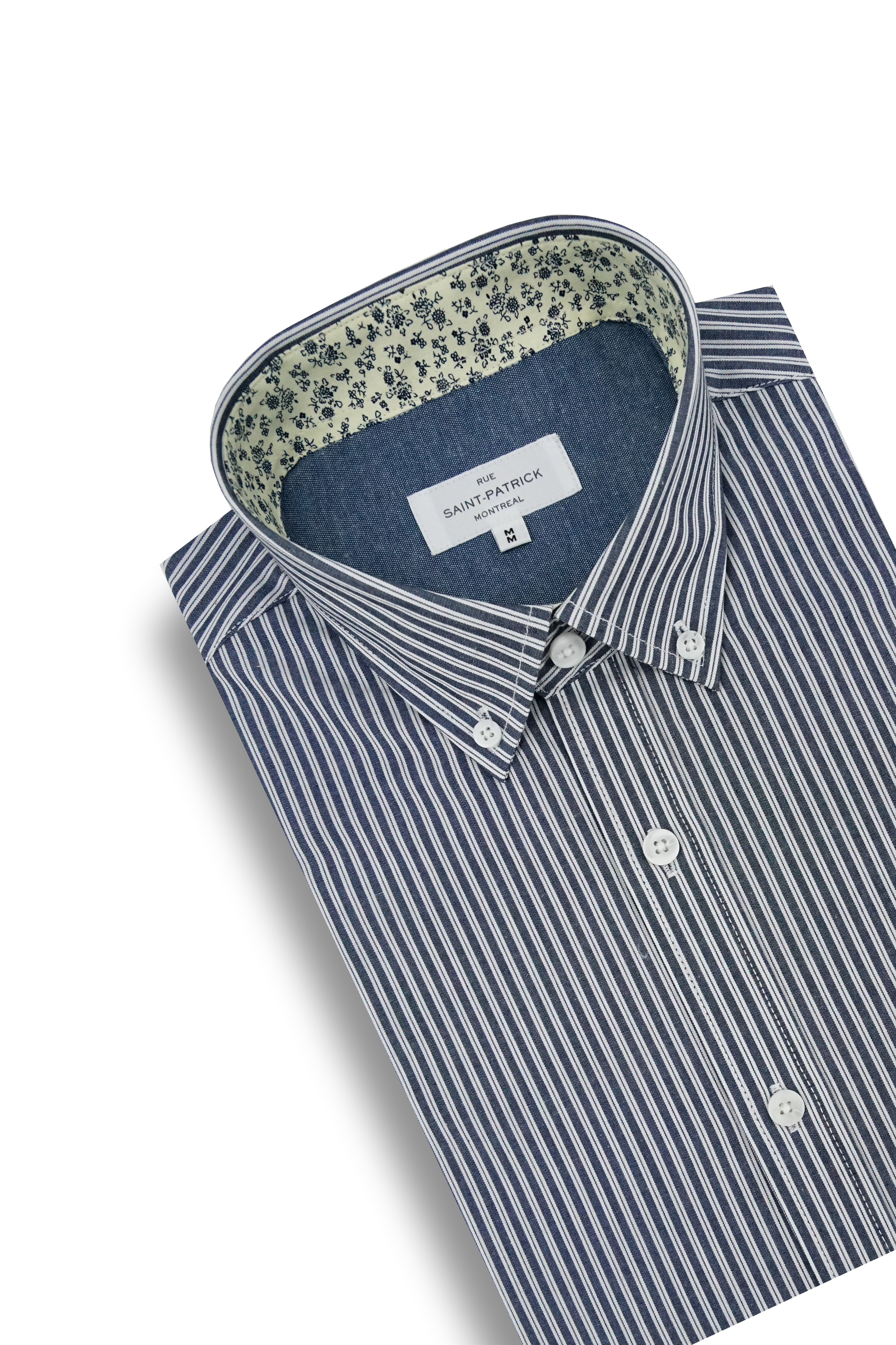 Monaghan Striped Poplin Shirt