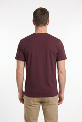 T-shirt à col rond en coton biologique Laganbank