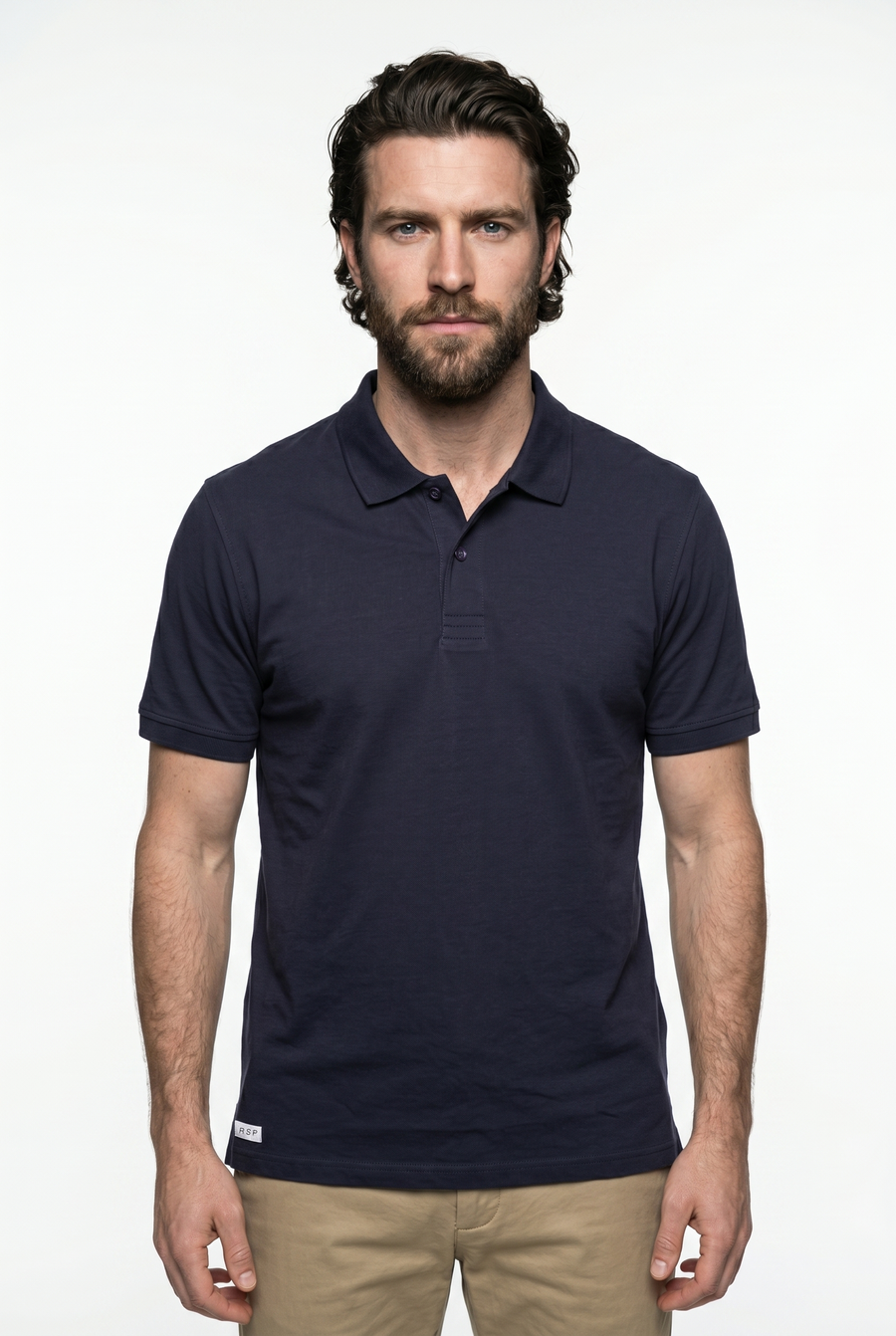 Tombe bien le polo en – Navy