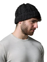 Made in Ireland Heritage Worsted Wool Hat in Charcoal