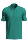 Polo True Pique en vert Bahama