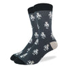 Chaussettes robot grises pour hommes