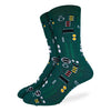 Chaussettes pour hommes avec circuit imprimé