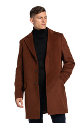 Manteau en laine cuivrée Grafton