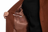 Manteau en laine cuivrée Grafton