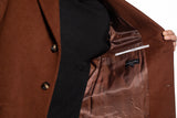 Manteau en laine cuivrée Grafton